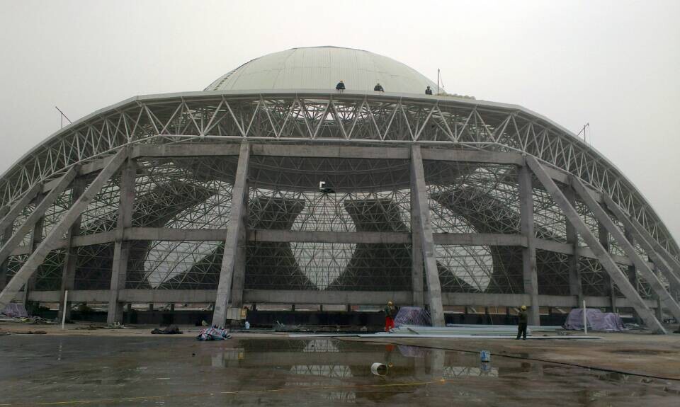 吉首温泉馆网架工程